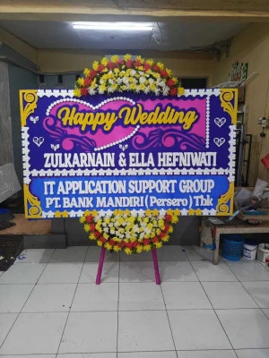 Papan Bunga di Semampir Buayan